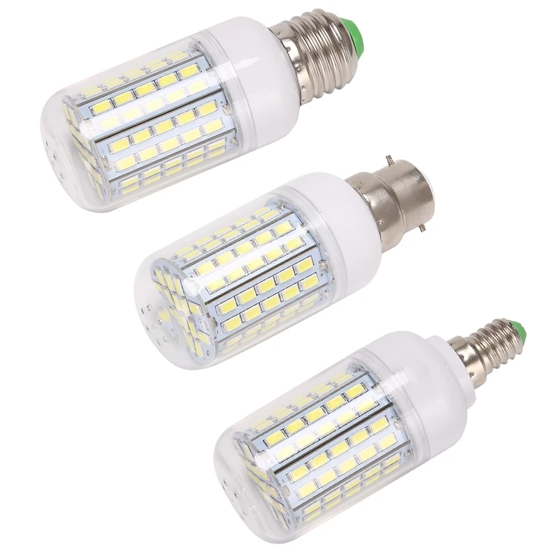 لمبة إضاءة LED لمبة الذرة 15 وات 96 مصباح LED 5730 لمبة إضاءة بيضاء LED مصباح إضاءة منزلية لغرفة النوم