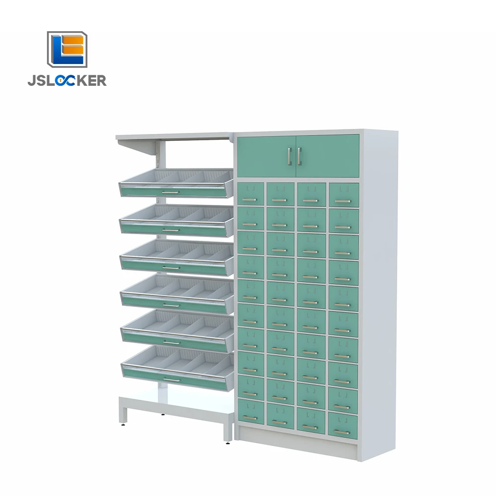 병원 스테인리스 스틸 의료용 개방형 기구 보관 캐비닛 병원 약품 캐비닛 금속 약품 랙