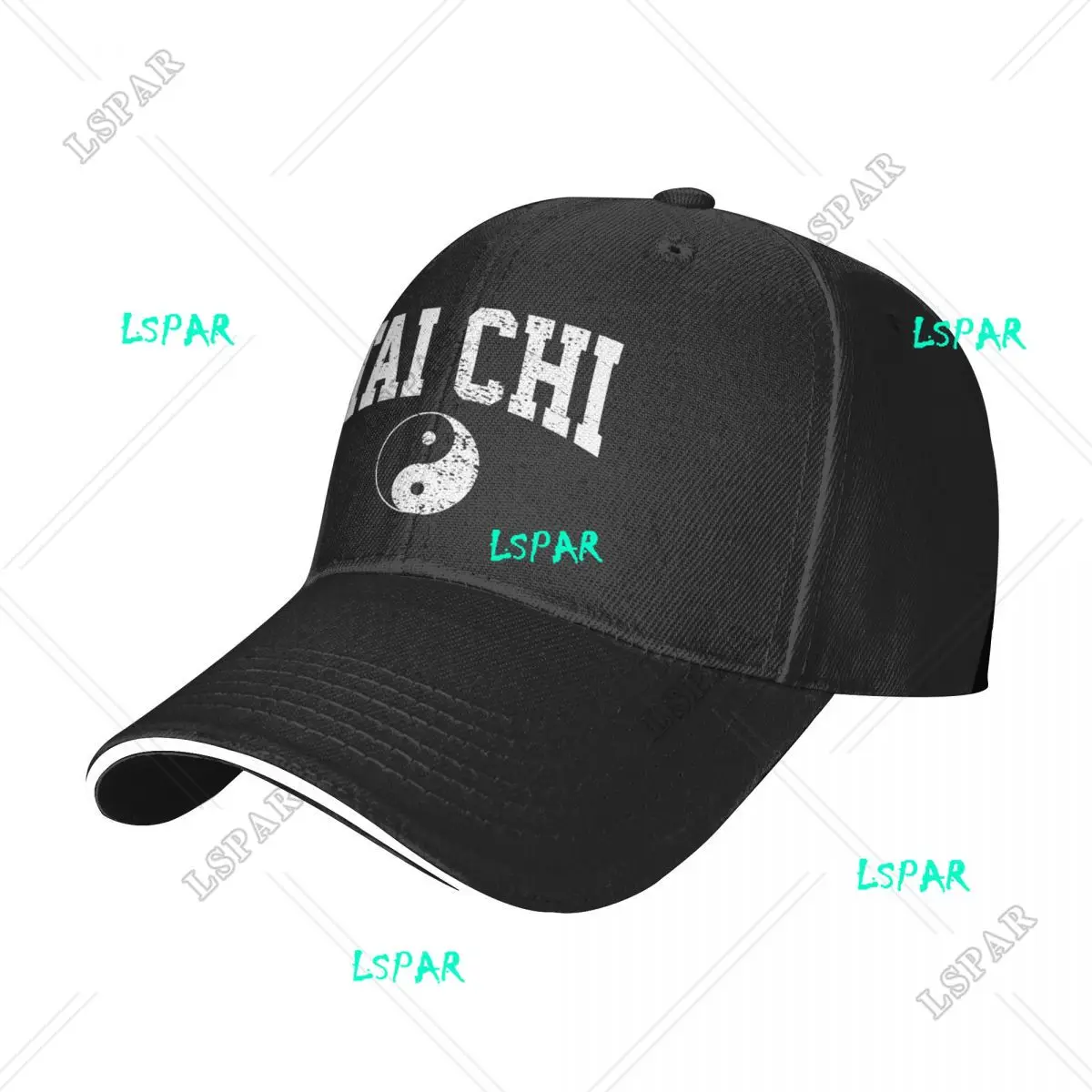 

Tai Chi Baseball Cap Ying Yang Outdoor Sports Adjustable Trucker Hat Summer Fashion Print Unisex Men Snapback Cap