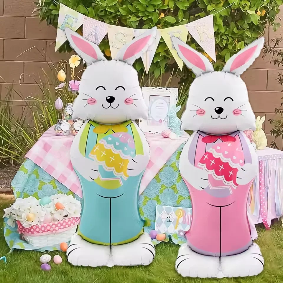 Standing Easter Bunny Balloon 3