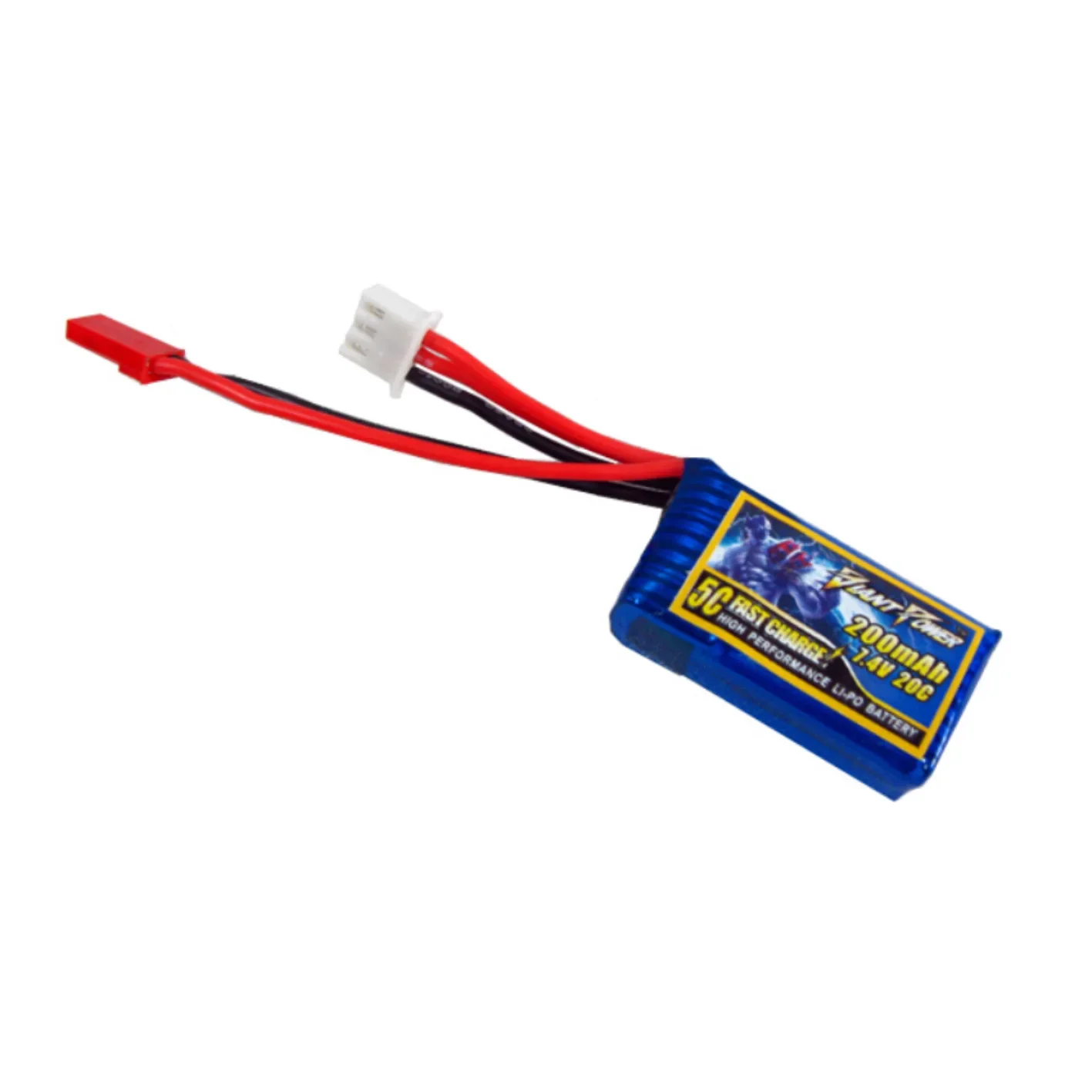 7.4V 2S 200mAh 20C LiPO battery for 1/36th Buggy Car Truck Truggy & F3P Lipoly power pack