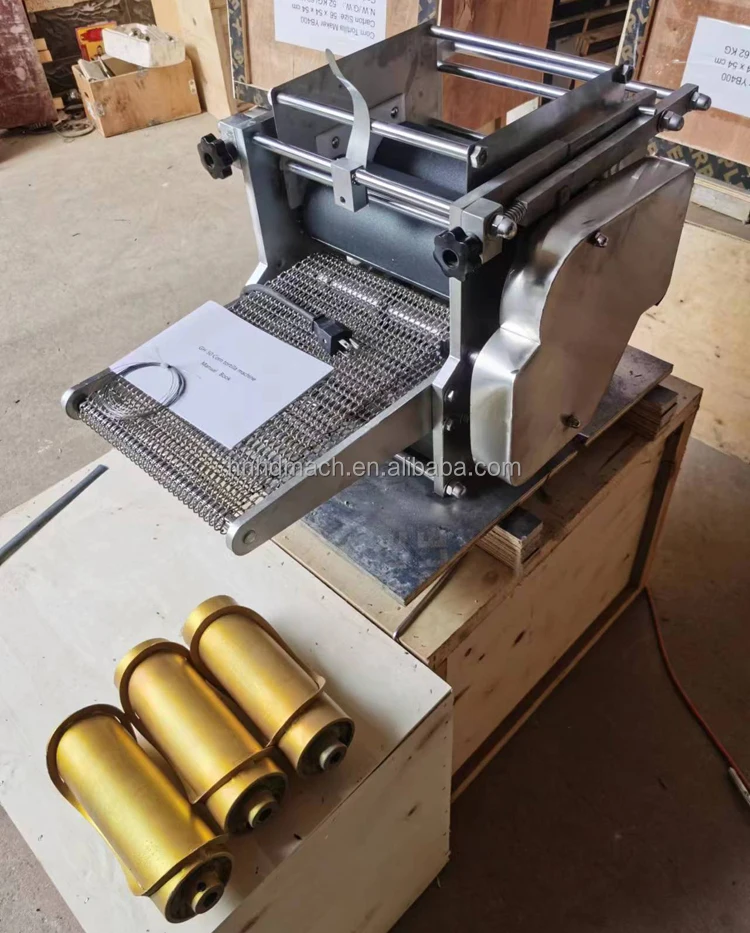 Electric Stainless Steel Automatic Tortilla Press Making Machine With 400W Motor 30-60pcs/min Capacity For Household Use