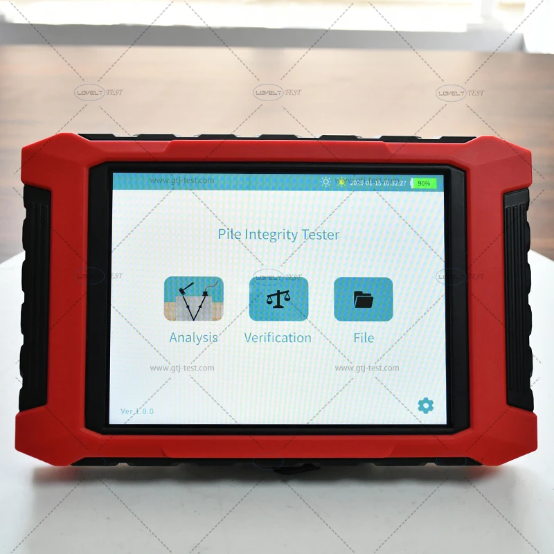 Portable Pile Integrity Tester for Construction Non-Destructive Pile Testing Equ