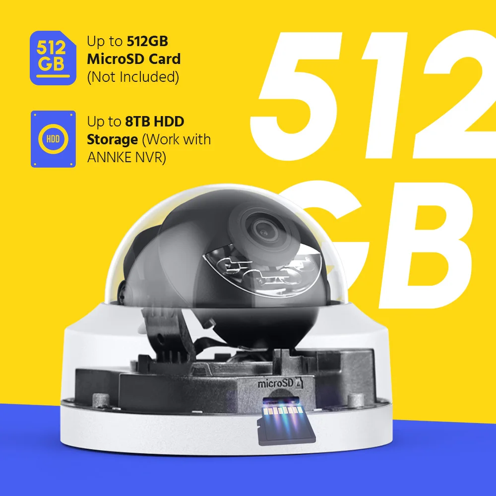 ANNKE 8CH 12MP لمراقبة الأعمال PoE NVR نظام الكاميرا الأمنية 4K 8MP كاميرا تلفزيونات الدوائر المغلقة AI الذكية المزدوجة ضوء ميكروفون #6