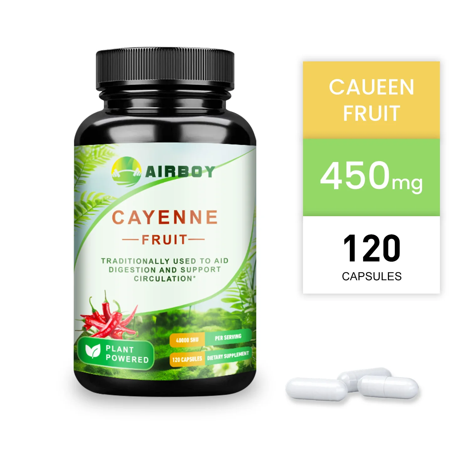 

Капсулы с плодами кайенны - способствуют улучшению кровообращения, повышают энергию, поддерживают здоровье сердца и сердечно-сосудистой системы, улучшают метаболизм, без ГМО.