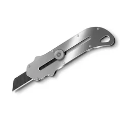 18mm steel utility knife durable heavy duty industrial grade all-steel wallpaper knife, paper cutting knife