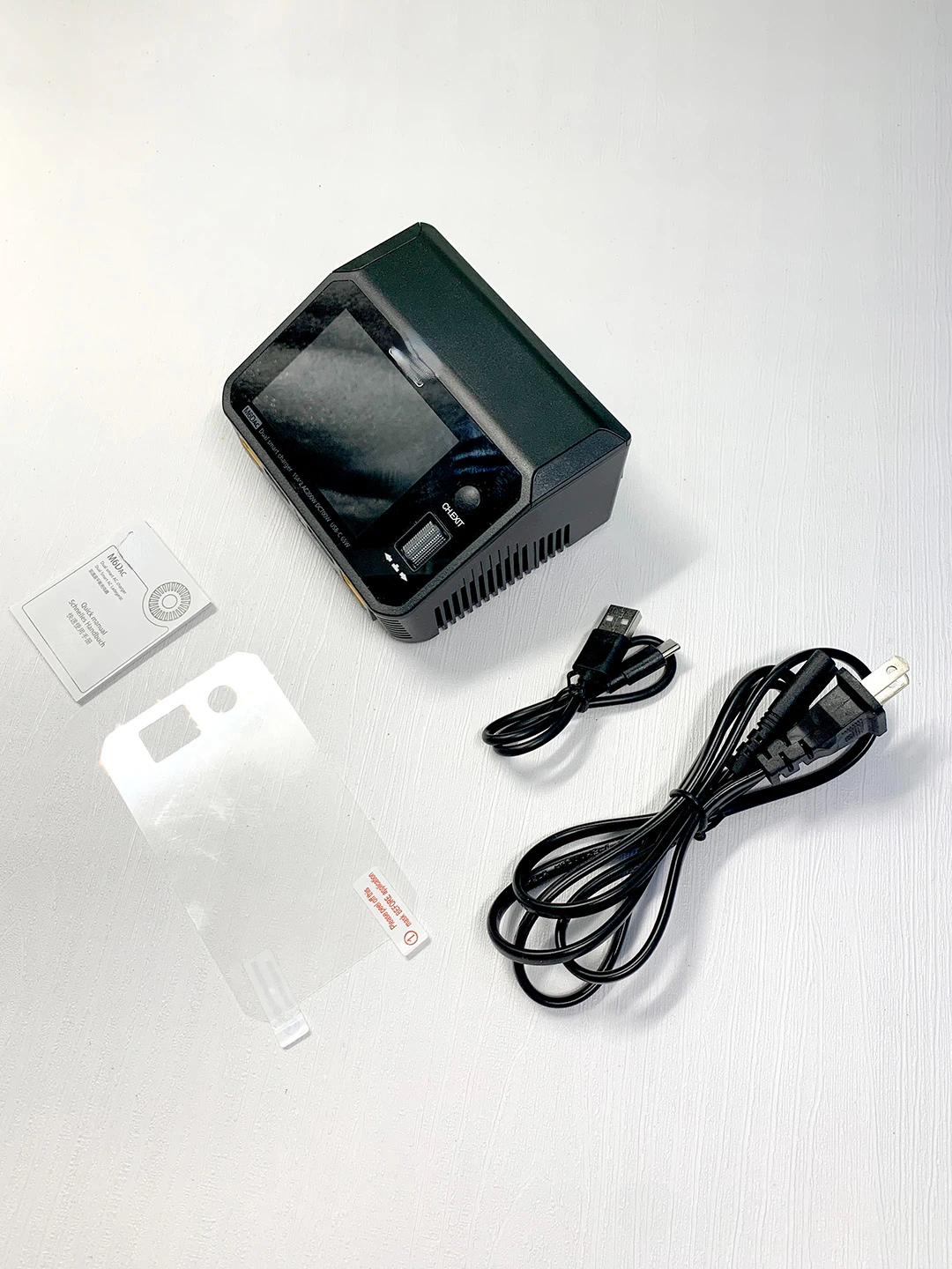 Dual-Channel Model Airplane Lithium Battery Balance Charger Pd65w Fast Charge