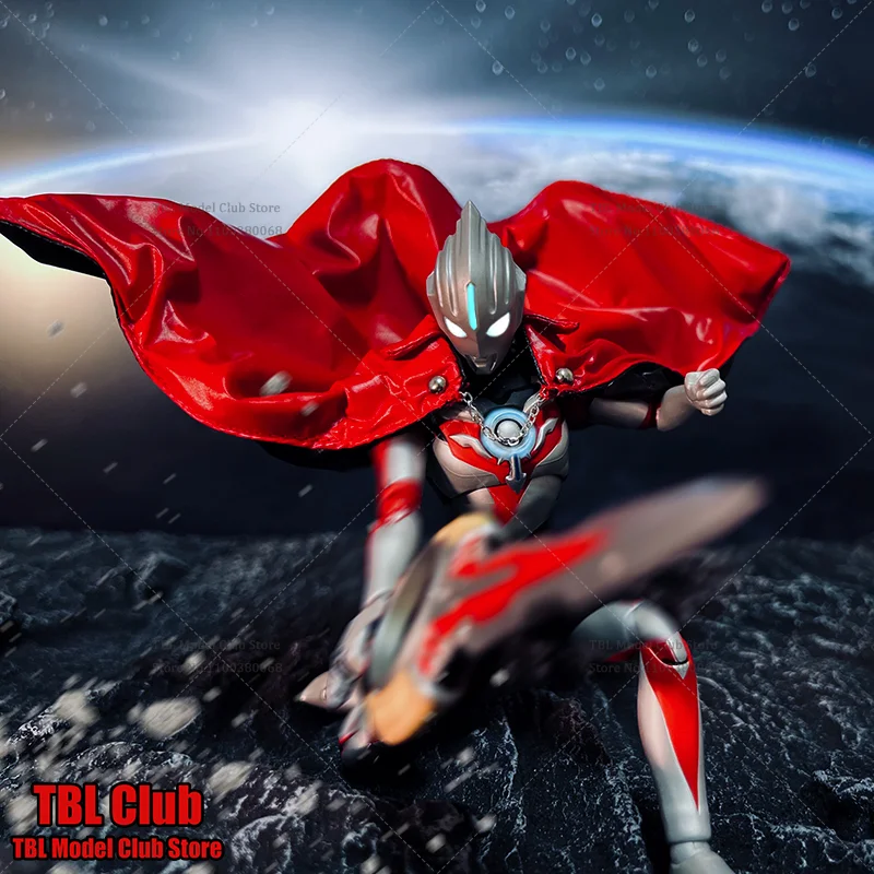 

1/12 Scale Male Clothes Cloak Ultraman Orb The Origin Saga Japanese Tokusatsu Drama For SHF 6-inch Action Figure Soldier Scene