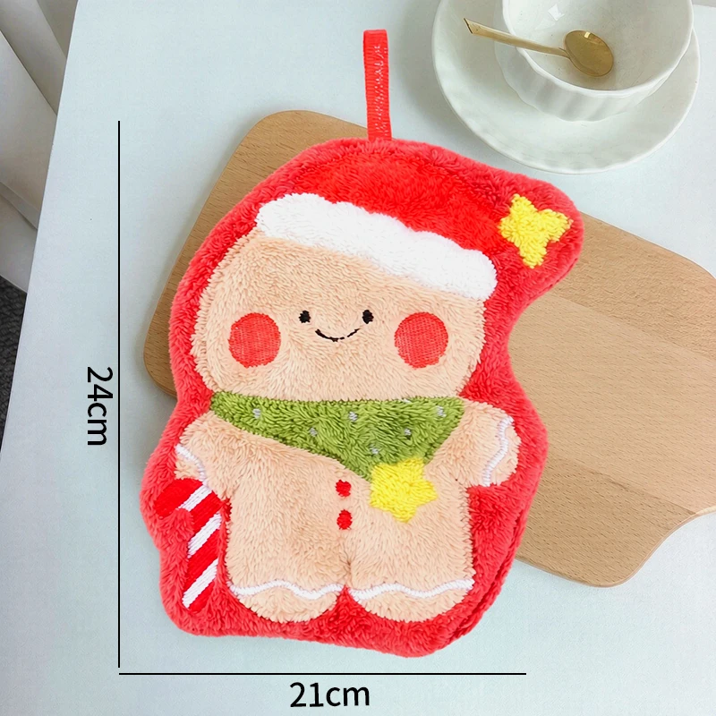 Christmas Hand Towels, Absorbent Kitchen Decor