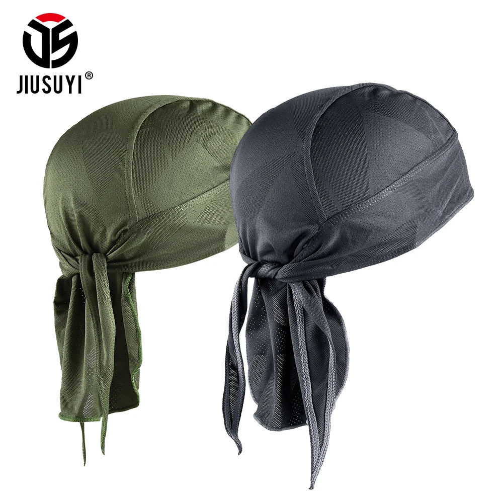 Quick Dry Sports Cycling Caps Summer Men Women Running Riding Bandana Headscarf Breathable Pirate Hat Hood Headscarf Beanies Cap