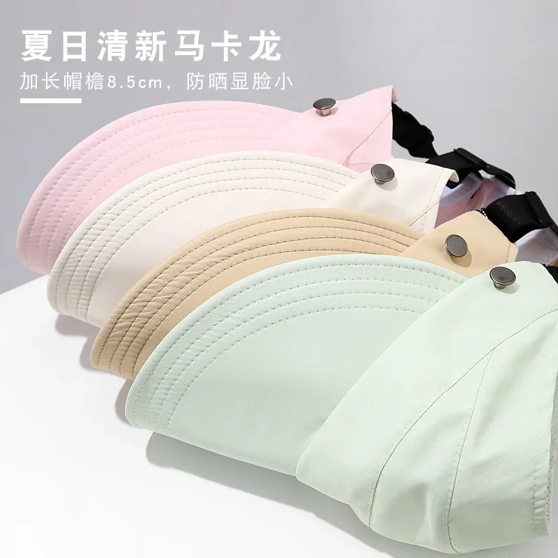 새로운 여성용 통기성 메쉬 모자 - 포니테일용 여름 야외 야구 모자 및 자외선 차단