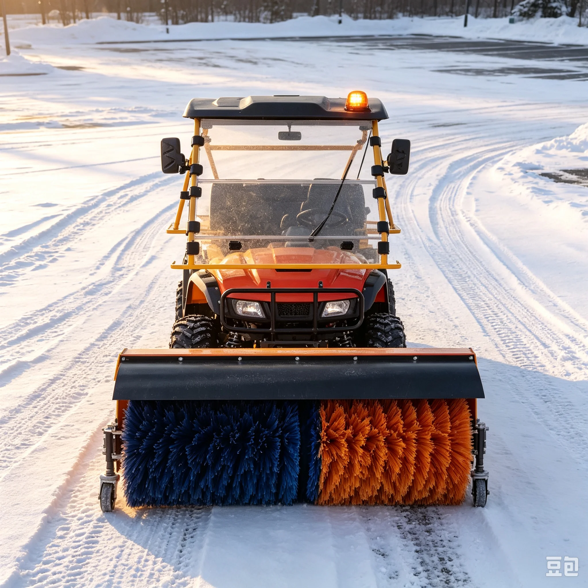Wholesale Driving Snow Shovels Winter Snow Blower Fully Enclosed Ride-on Snow Removal Machine