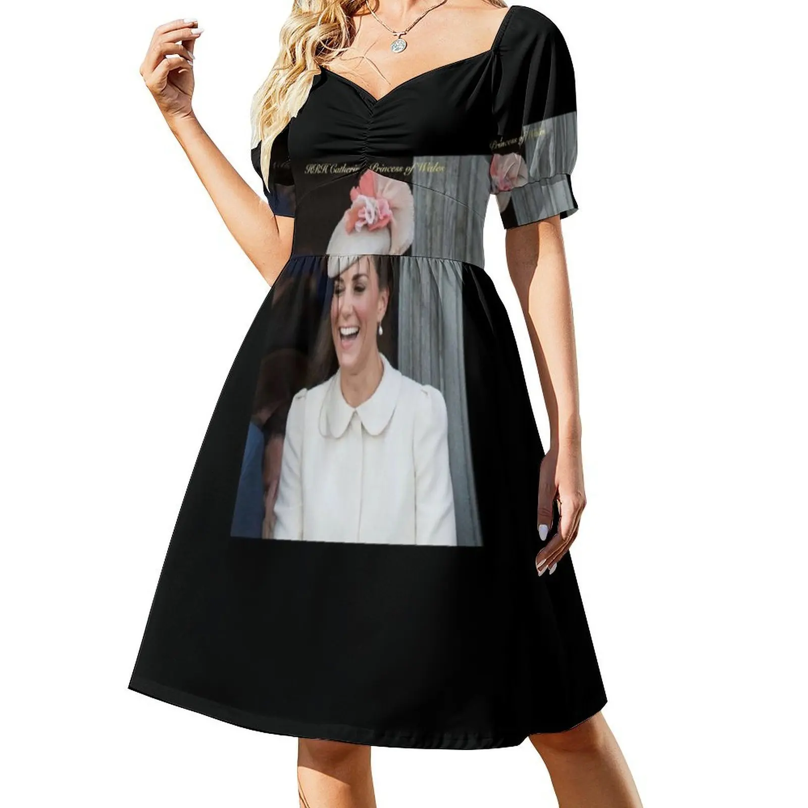 دوقة الآن كاثرين أميرة ويلز بلجيكا 2014 فستان على الطراز الكوري للنساء فستان كاجوال أنيق للحفلات أو اليومية #2