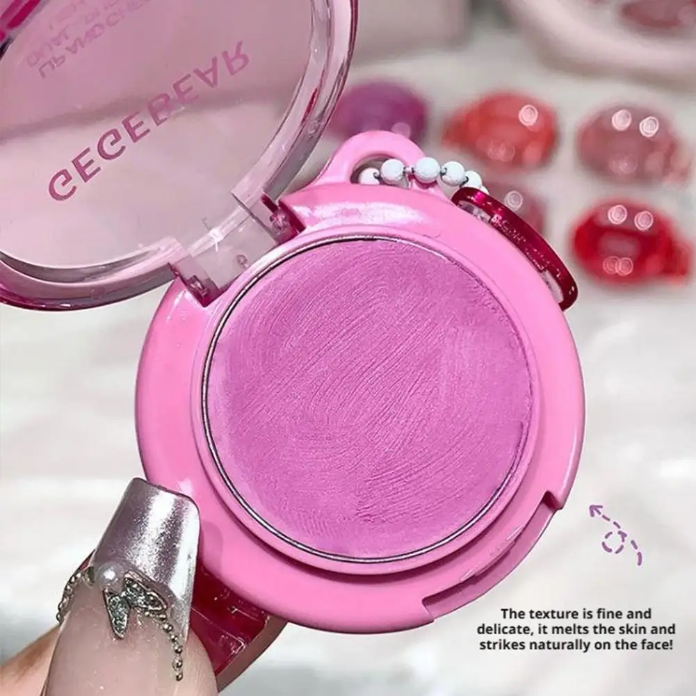 1pcs Natural Blush Cream Lip Cheek Stick Hydrating Matte Makeup Long Lasting Waterproof Professional Cosmetics Nude Color