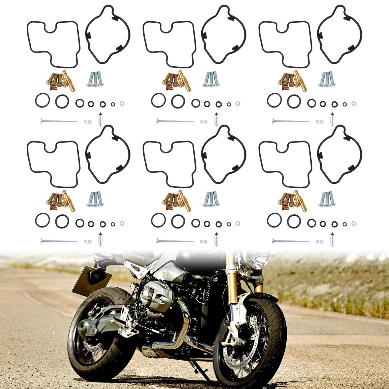 

Ремкомплект карбюратора для Honda GL1500C GL1500CT Tour Valkyrie 1500 1997-2003