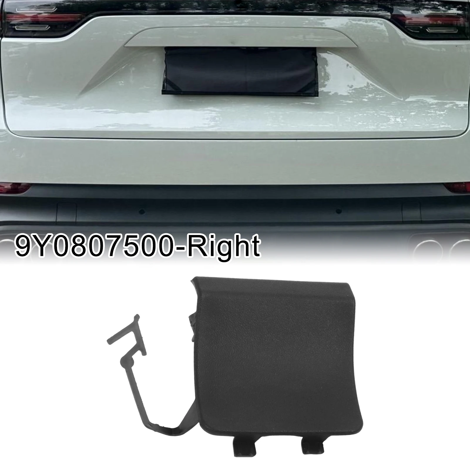 الوفير سحب هوك غطاء سحب هوك غطاء عين قطعة واحدة مركبة الإعداد التالفة جزء استبدال لبورشه 19-23 سحب هوك غطاء عين #3