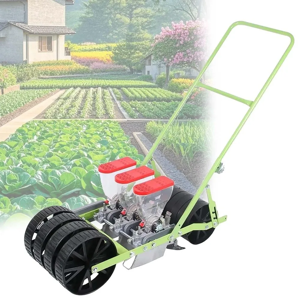 Multi Row Garden Seeder Portable Manual Planter for Vegetables. Available in 1 6 Row Designs This Precision Seeder