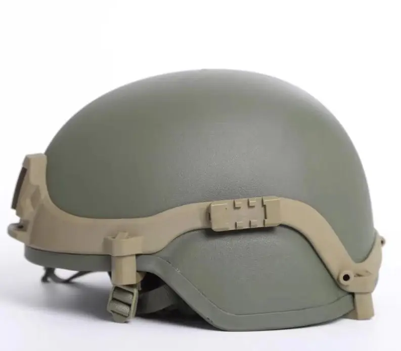 New Style Tactical Helmet with Rails / Fiberglass Helmet Outdoor Protection