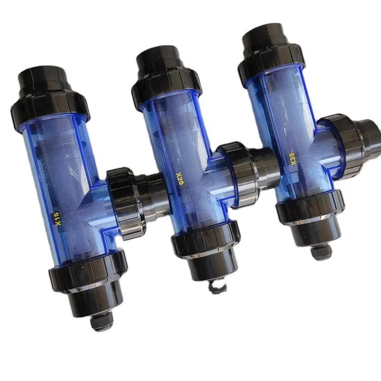 

Salt pool chlorinator cell with coated titanium electrodes for swimming pool