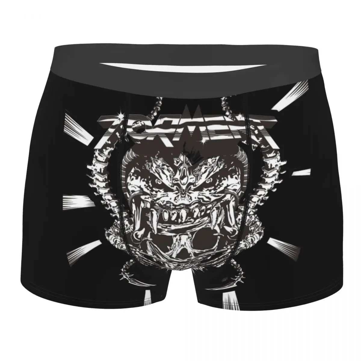 Skulls Crossbones Religious Culture Supernatural Patterns Man's Boxer Briefs Underpants Highly Breathable Top Quality Gift Idea