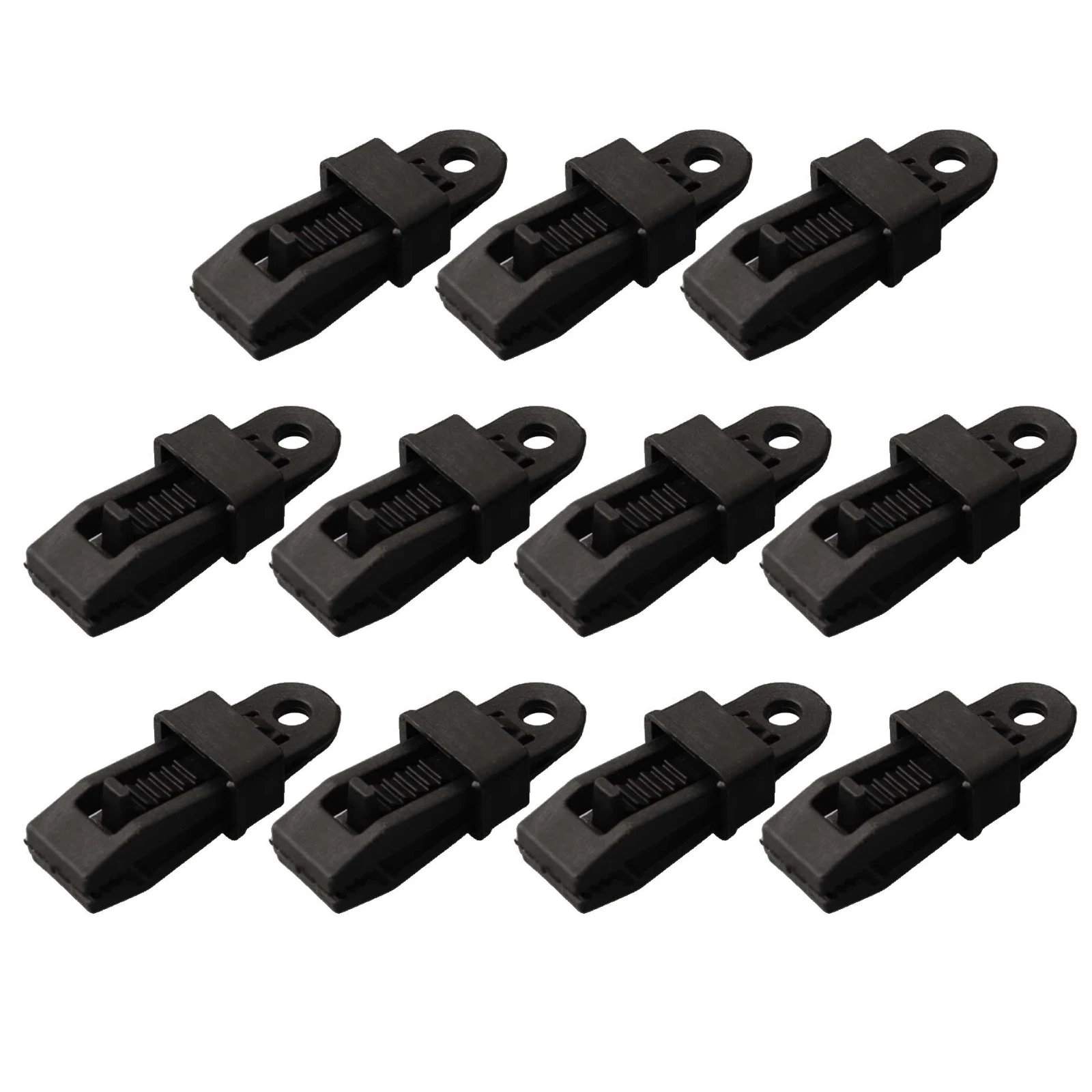 Building Home Improvement Plastic Clip Safety Buckle Adjustable Heavy Duty Lock Grip Black Heavy Duty Lock Grip
