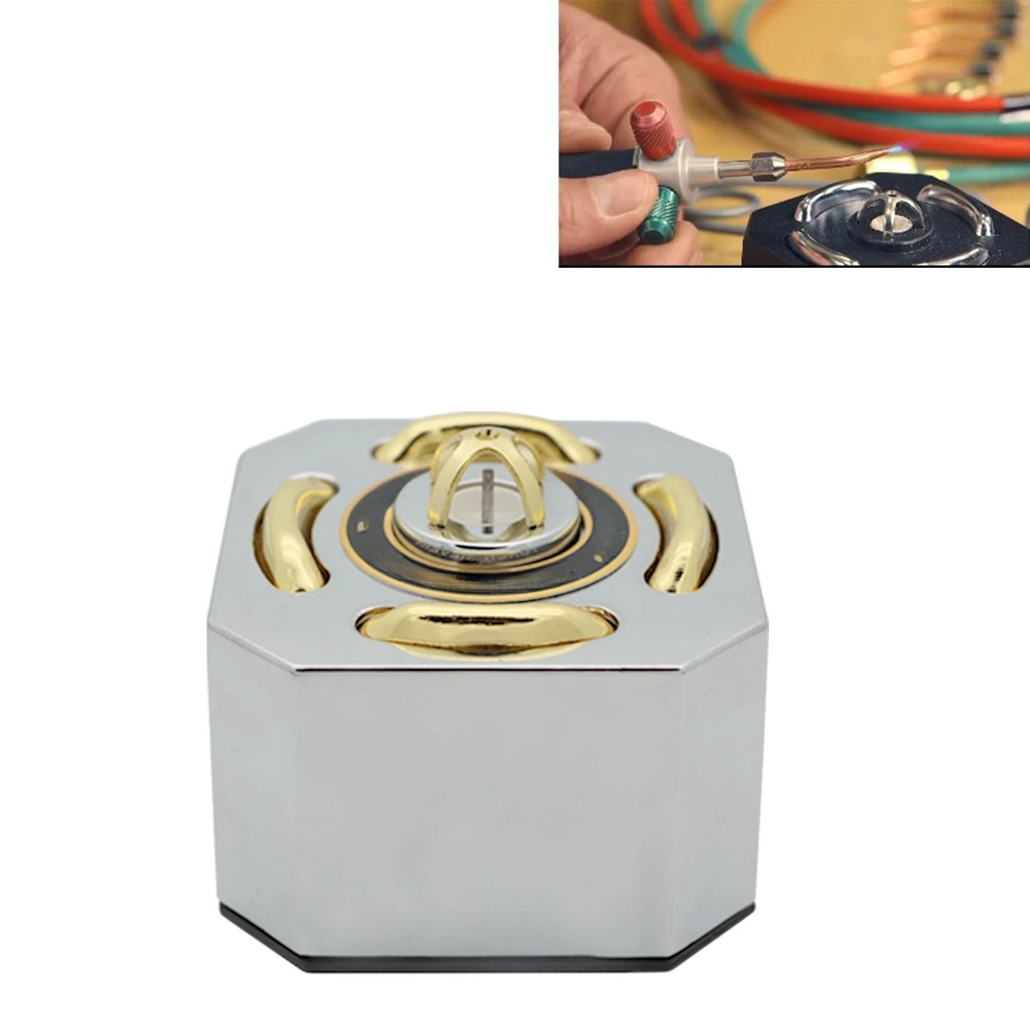 Small Metal Electronic Igniter Built-In Ignition Torch Lighter for Welding Soldering Jewelry Tools & Equipment