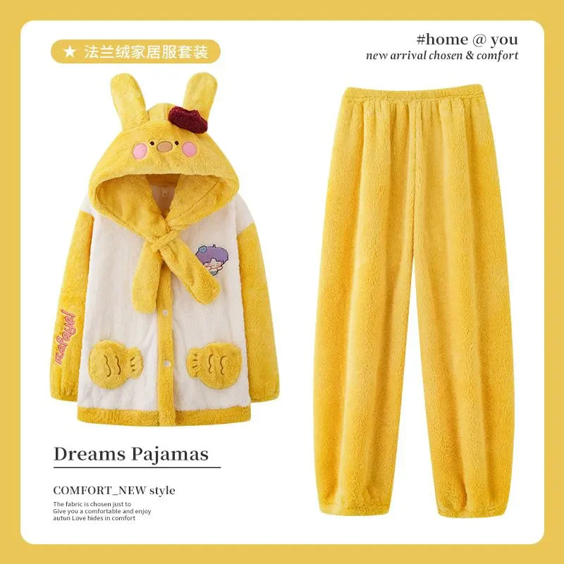 

Love and Deepspace Rafayel аниме косплей пижамы женские осенне-зимние утепленные фланелевые пижамы из кораллового флиса подарки на Хэллоуин