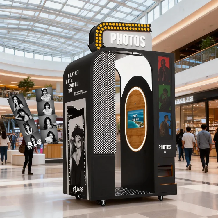 Photo Booth Camera Vending Machine Party Supplies Photobooth Price Camara Touch Screen Mirror Booth