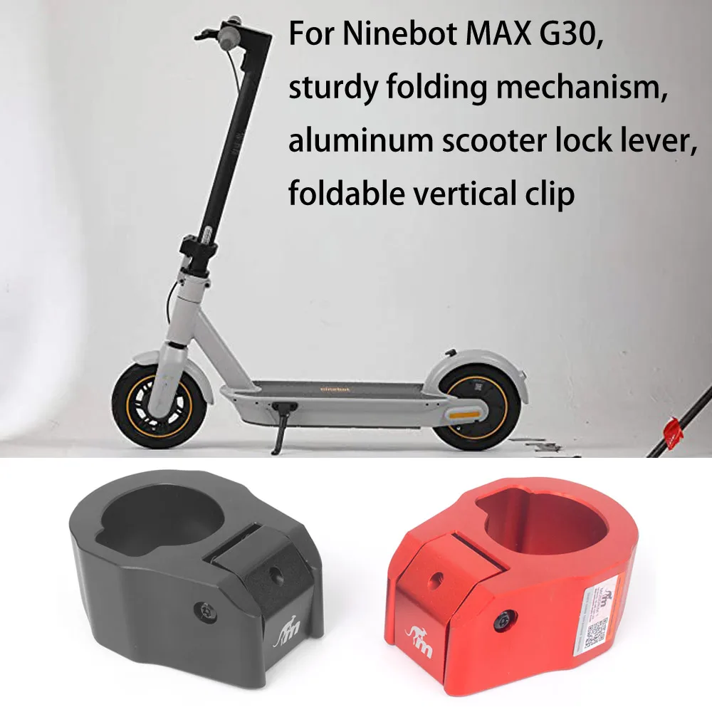 Monorim MXLOCK for Segway Max G30 D/E/DII/EII/LD/LE Easily Removable Fix Aluminium Spare Parts Folding holde