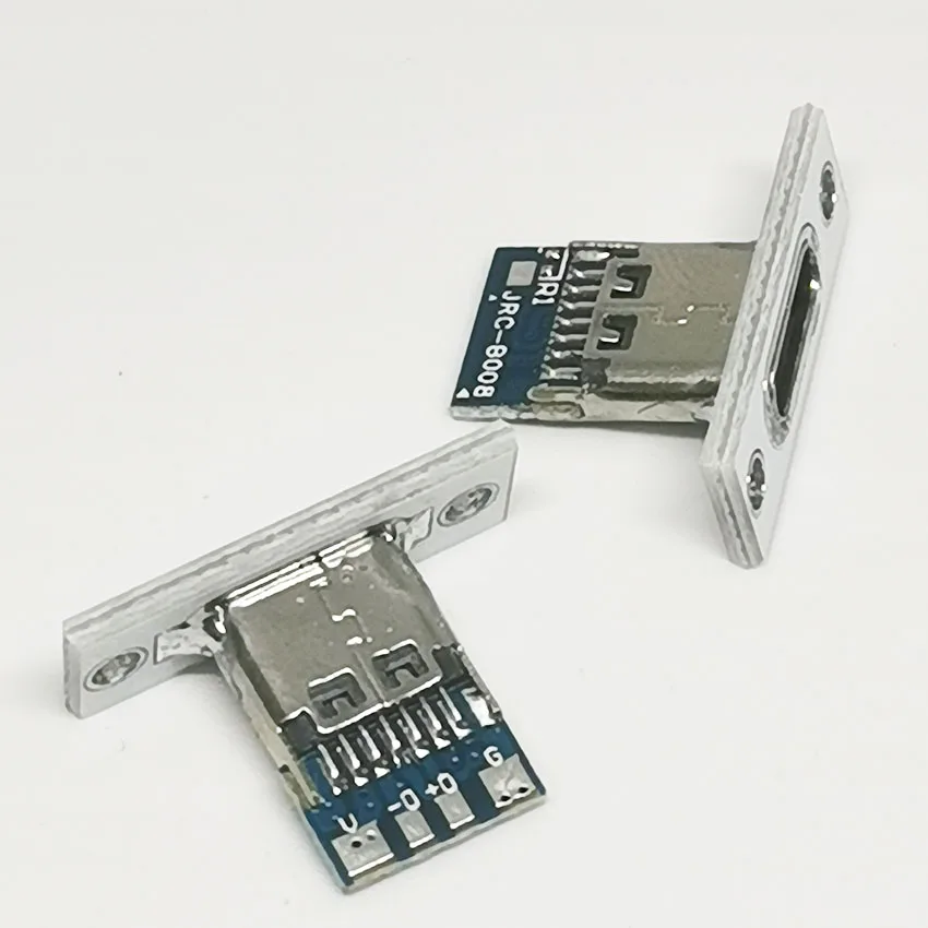 USB 3.1 Type C Female Double-sided Positive Negative Plug-in Test Board With PCB Board Type-c Connector Data Charging Port