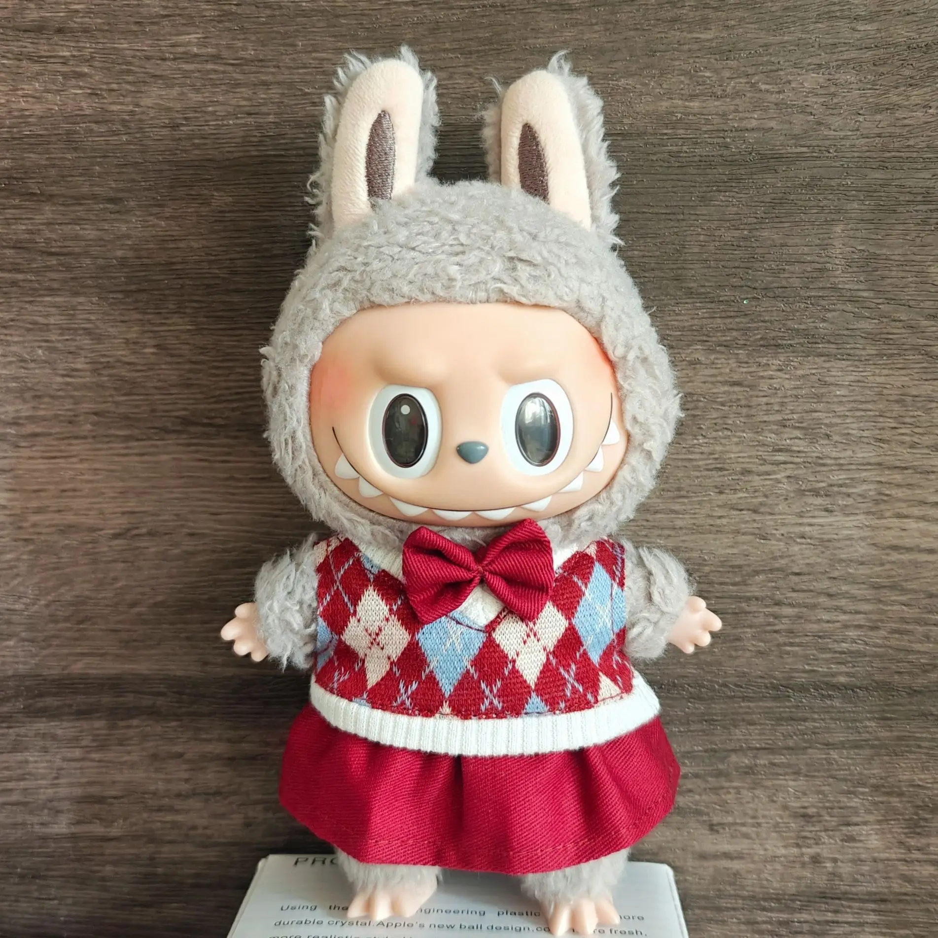 

Doll Clothes Cute Lovely Labubu Clothes Set Suitable for 15cm 17cm 1st-3rd Gen Labubu Lovely Exo Kpop
