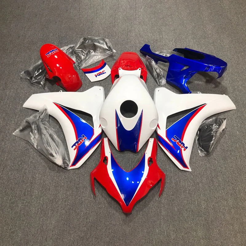 Injection 08-11 ABS Fairings for Honda cbr 1000 rr 2008 2009 2010 2011 white red blue fairing kit CBR1000RR 08 09 10 11 tgb16