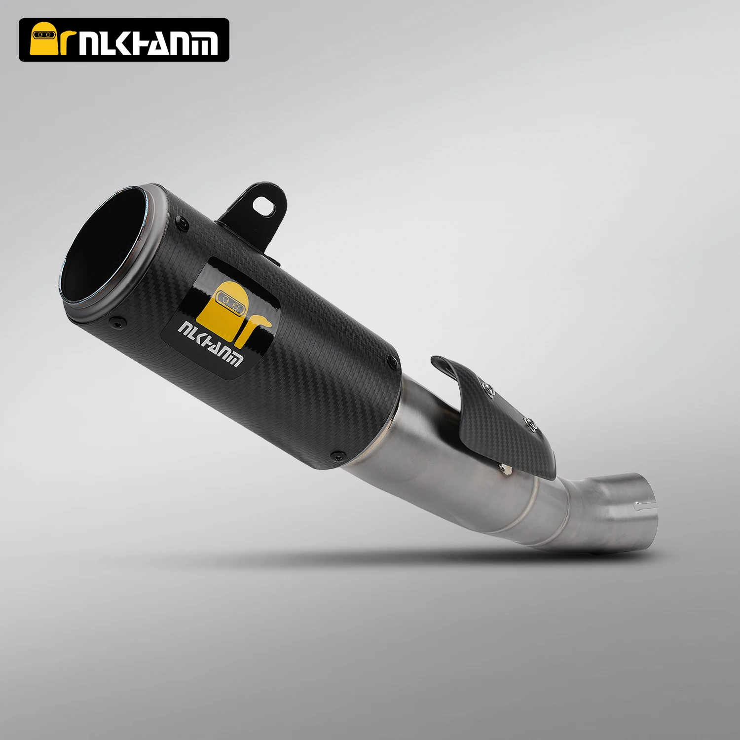 

RSV4 motorcycle exhaust system full titanium alloy modification mid link with SC muffler for Aprilia RSV4 2021-2025