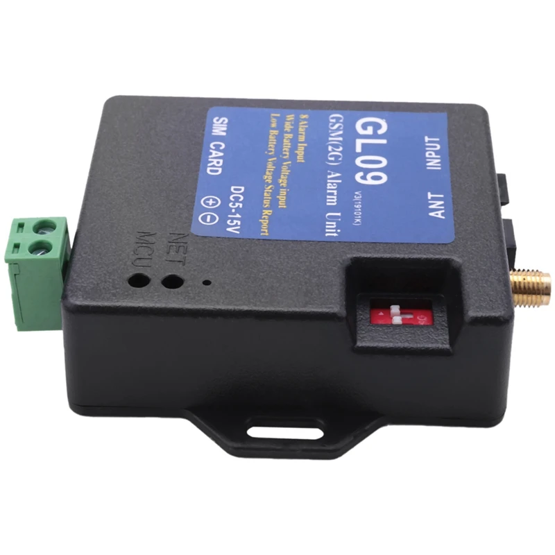 ABFT-4X GL09 8 Channel แบตเตอรี่ดําเนินการ App Control ระบบเตือนภัย GSM SMS Alert ระบบรักษาความปลอดภัย 2019