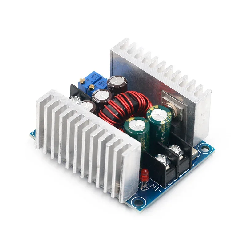 300W 20A DC-DC Buck Converter Step Down Module Constant Current LED Driver Power Step Down Voltage Module Electrolytic Capacitor