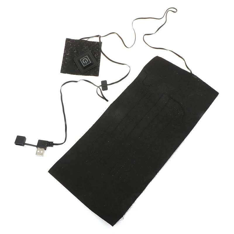 5V 2A Outdoor Climbing USB Electric Heater Pad Cloth Heater Pad Heating Waist Abdomen Cushion Pet Winter Waist Warmer Heater Pad