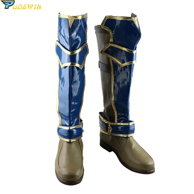 Anime Fire Emblem Ike Cosplay Botas Zapatos