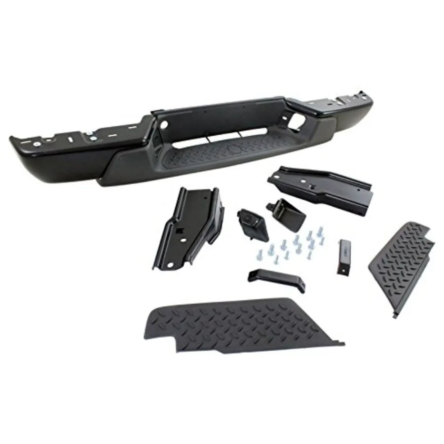 مجموعة المصد الخلفي الفولاذية الممزة مصممة لتعزيز المتانة والإعداد السلس في عام 20042007 تشيفي كولورادو وجي إم سي كاليفورنيا #3