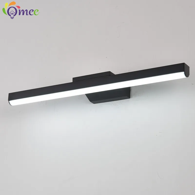 OMEE – lampe de maquillage murale à LED pour salle de bain, lumière blanche chaude, 8W, pour miroir, meuble de toilette, IP44