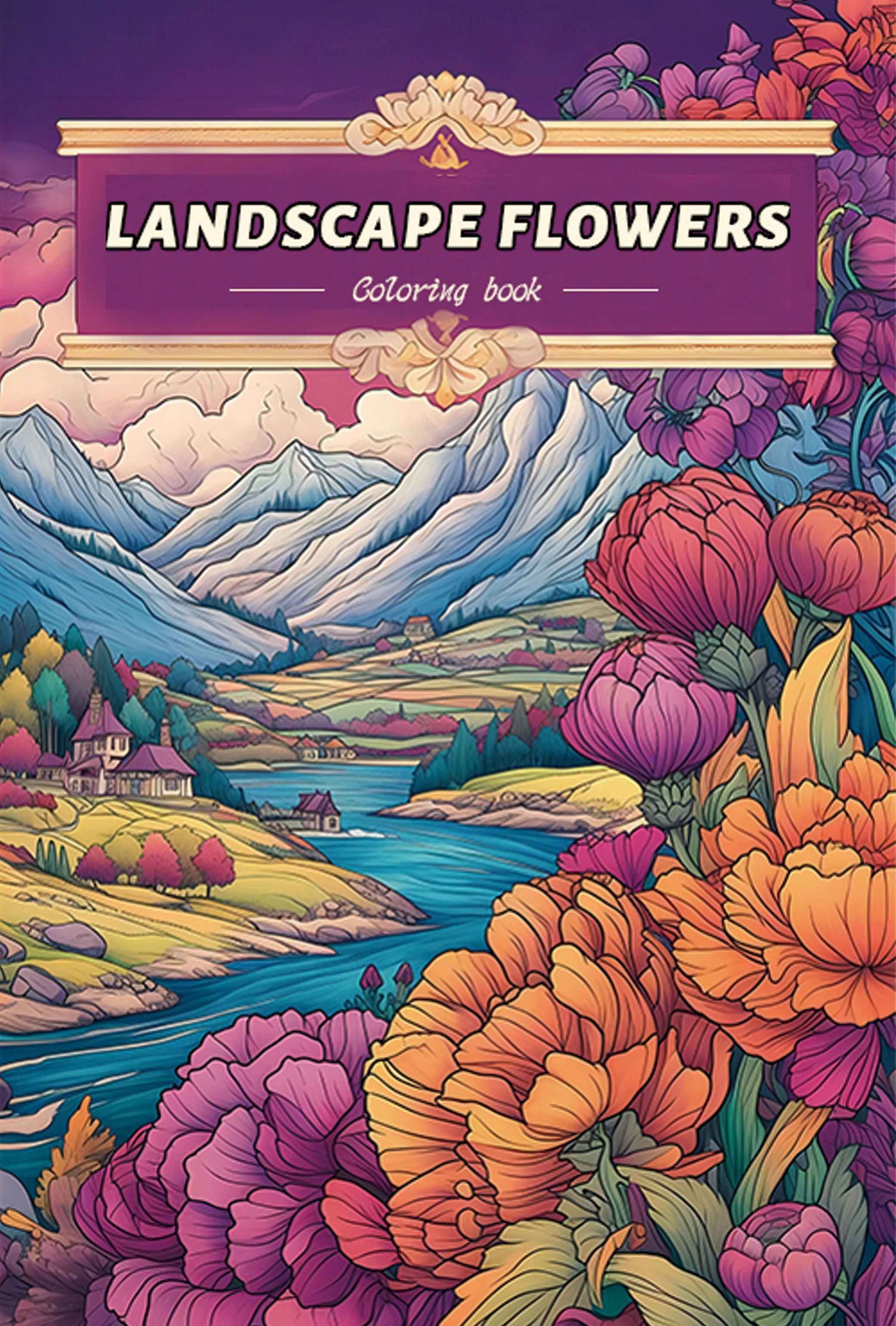 

1pc Art Coloring Book 22 Page Coloring Books Gift For Birthday Party Relieve Stress Kill Time Graffiti Painting Drawing Art Book