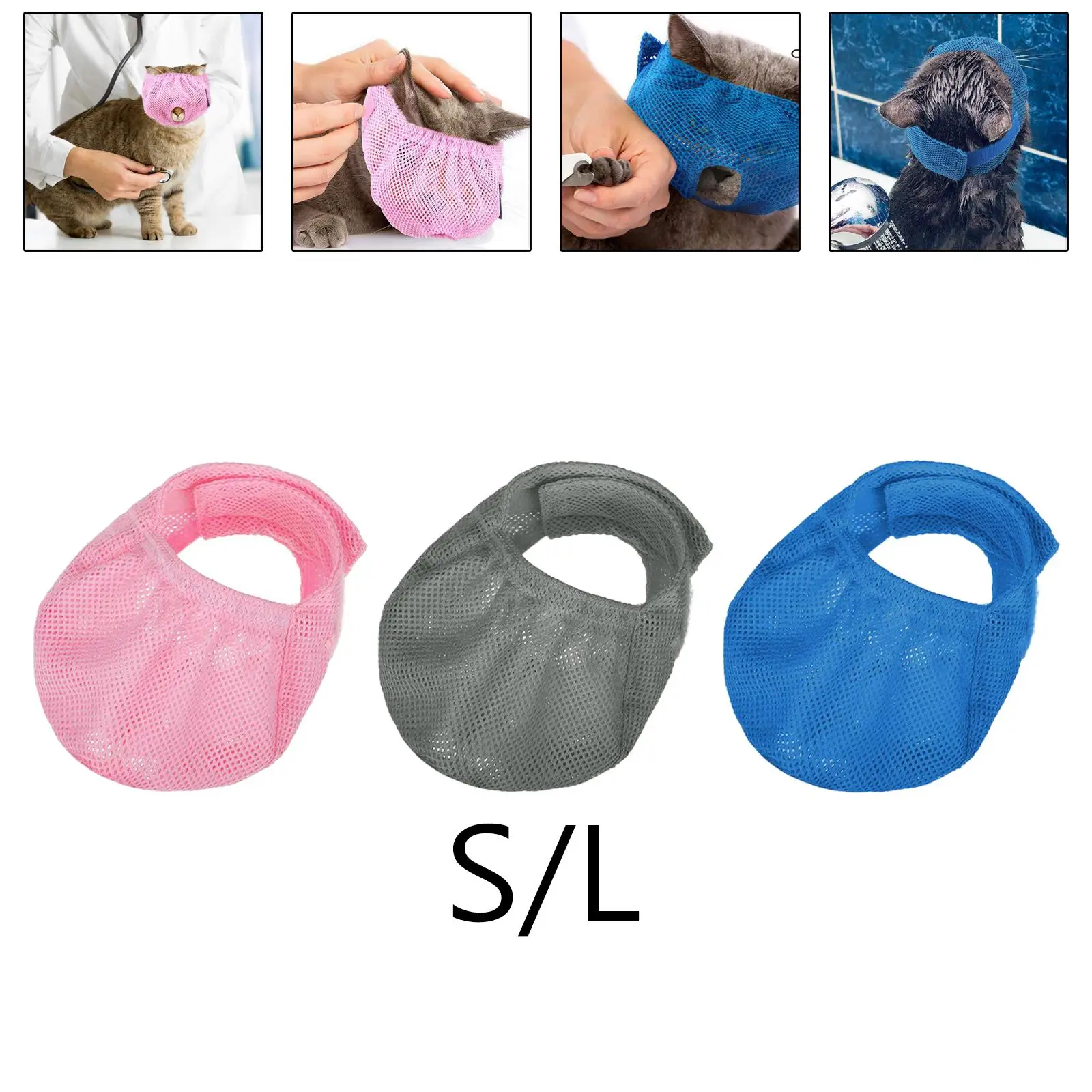 Masque pour les yeux sécurisé pour animaux de compagnie, anti-morsure, anti-appel, aide au toilettage, multifonction, anti-voiture