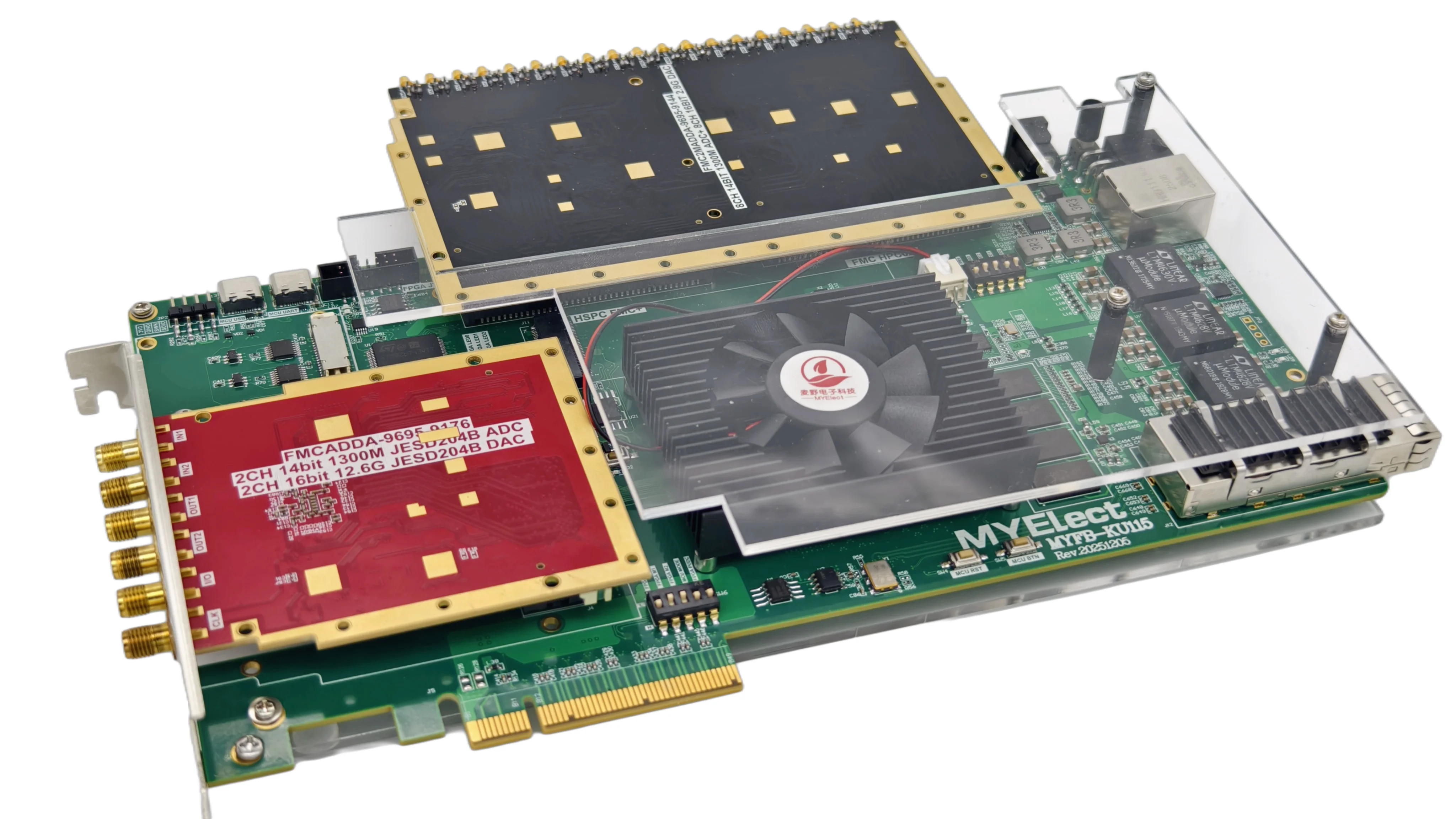 Development board KU115 universal signal processing board F MC