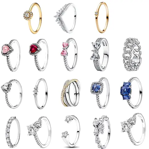 10 best sales 925 silverringar för kvinnor - №6