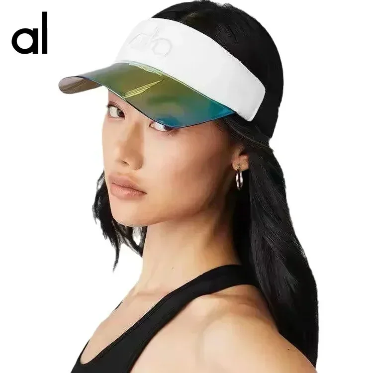 alo hollow top hat duck tongue cap sports yoga sunscreen sun hat sun hat hard sunscreen brim UPF50+