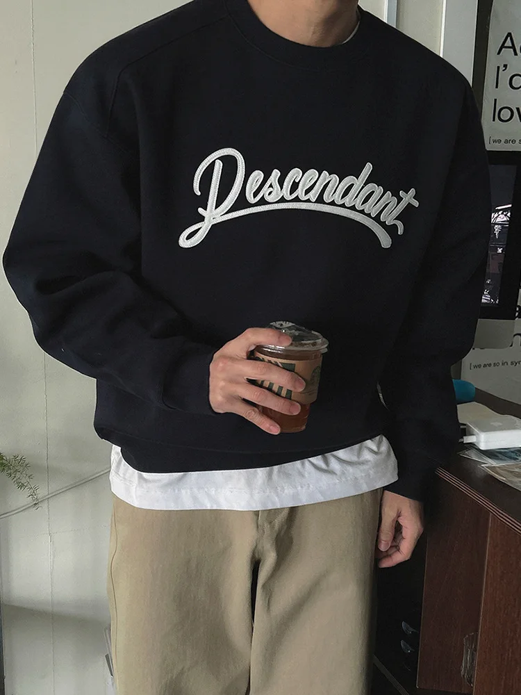 

Мужские толстовки без капюшона для мужчин, дизайнерские, повседневные, в современном стиле, простые, стандартные, зимние, однотонные, с завязками спереди, удобные, мужские топы