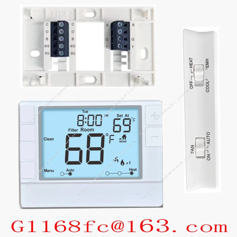 2 Heat 1 Cold Heat Pump System Household Programmable Thermostat RTH725