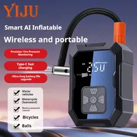 4000mAh Car Air Compressor 12V 150PSI Electric Wireless Portable Tire Inflator Pump for Motorcycle Bicycle Car Tyre Balls