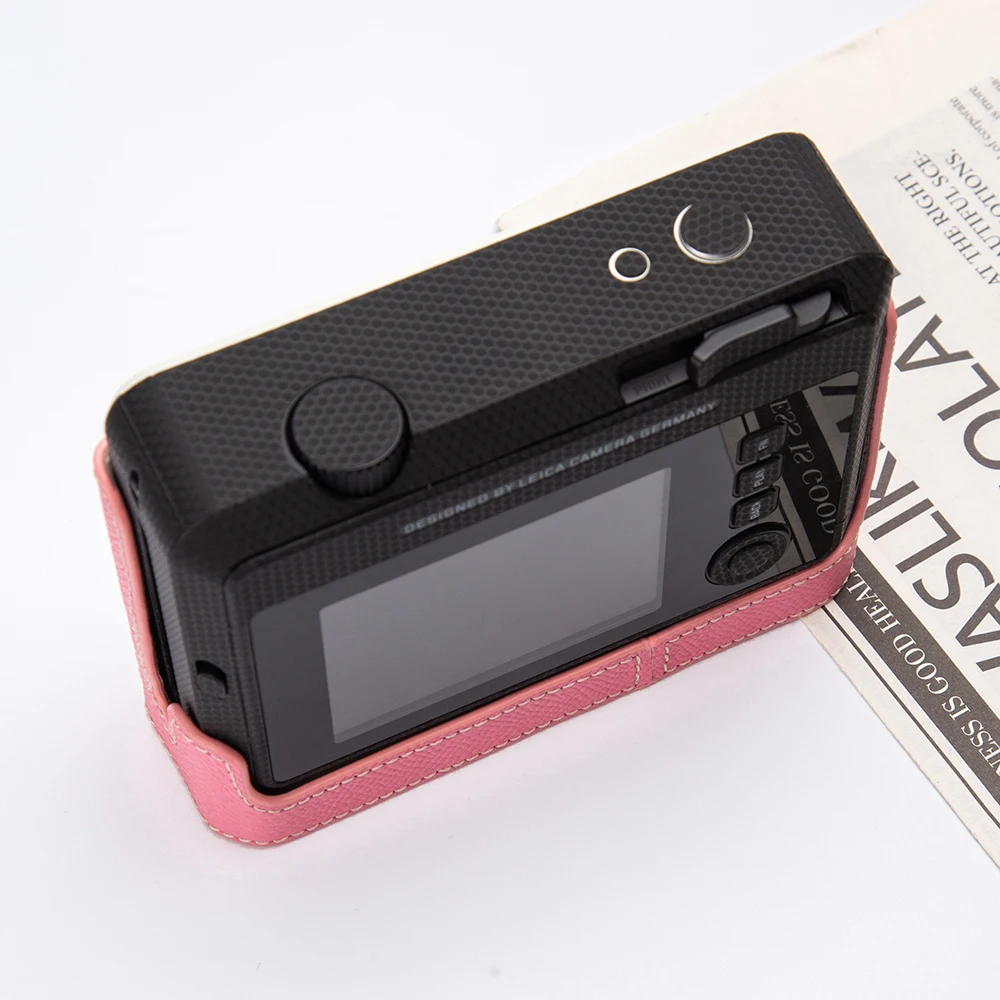 SOFORT2 حقيبة جلد طبيعي واقية غطاء ل Leica SOFORT 2 حافظة كاميرا غطاء البساطة SOFORT2 حقيبة الكاميرا