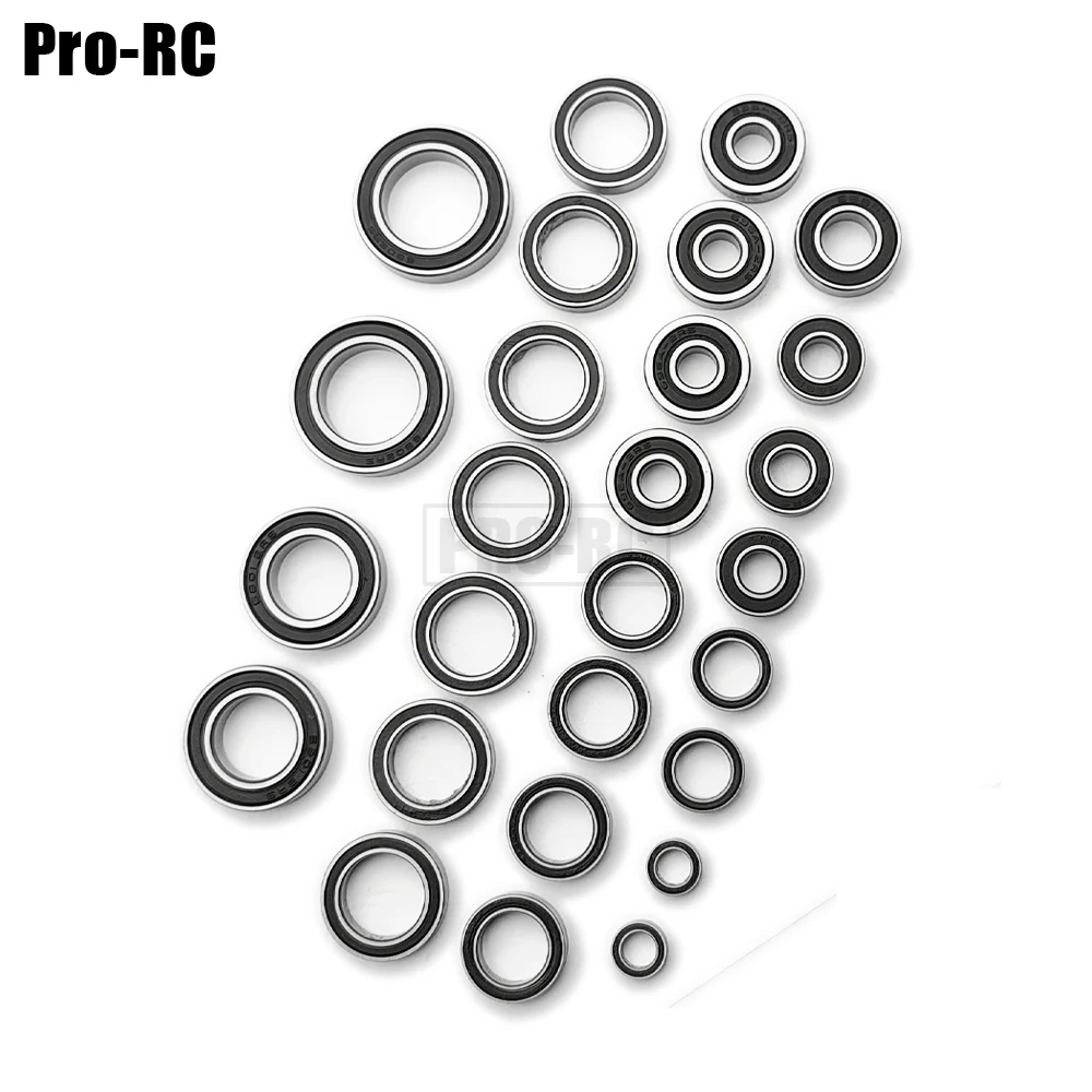 27Pcs Complete Ball Bearings Kit For 1/10 Traxxas MAXX WideMAXX 4S 89086-4 Rc Monster Truck Car Part