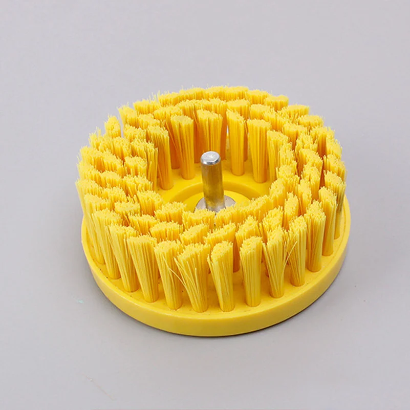 Industrial angle grinder disc brush for cleaning and polishing, stainless steel wire abrasive wire, PP wire, nylon wire